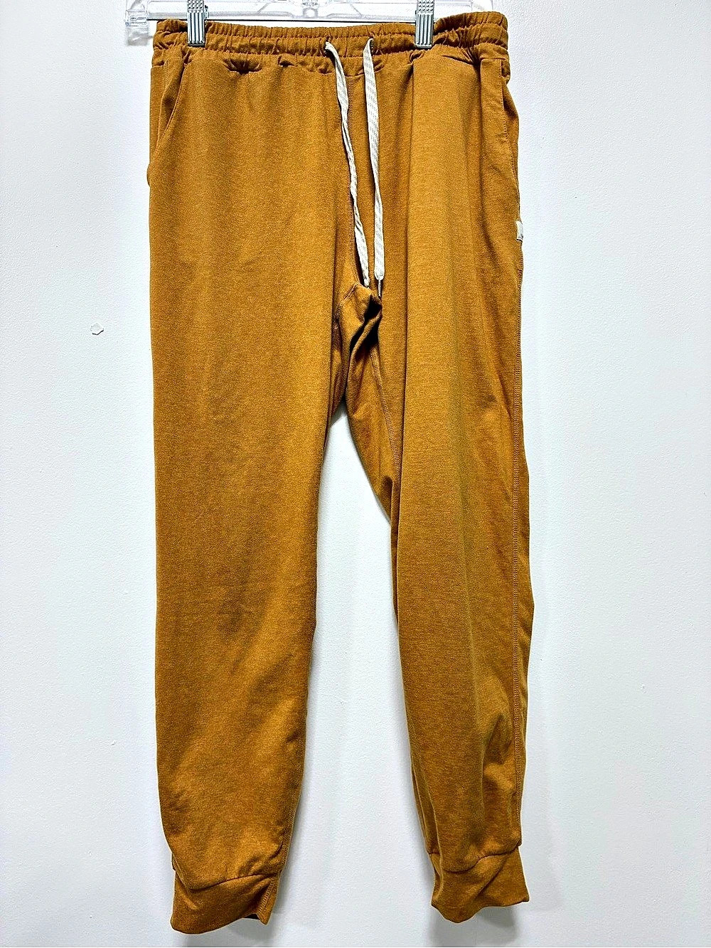 Vuori Performance Jogger Pants in Orange Small - Picture 2 of 9